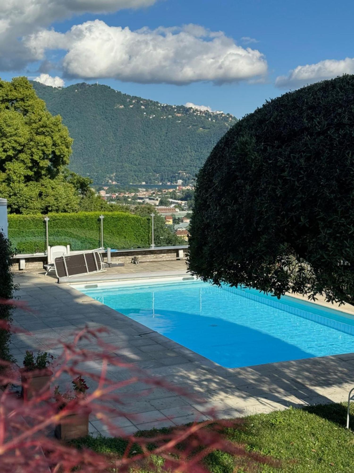 Veralto - Modern Suite With Como Lake View Vacallo Exterior foto