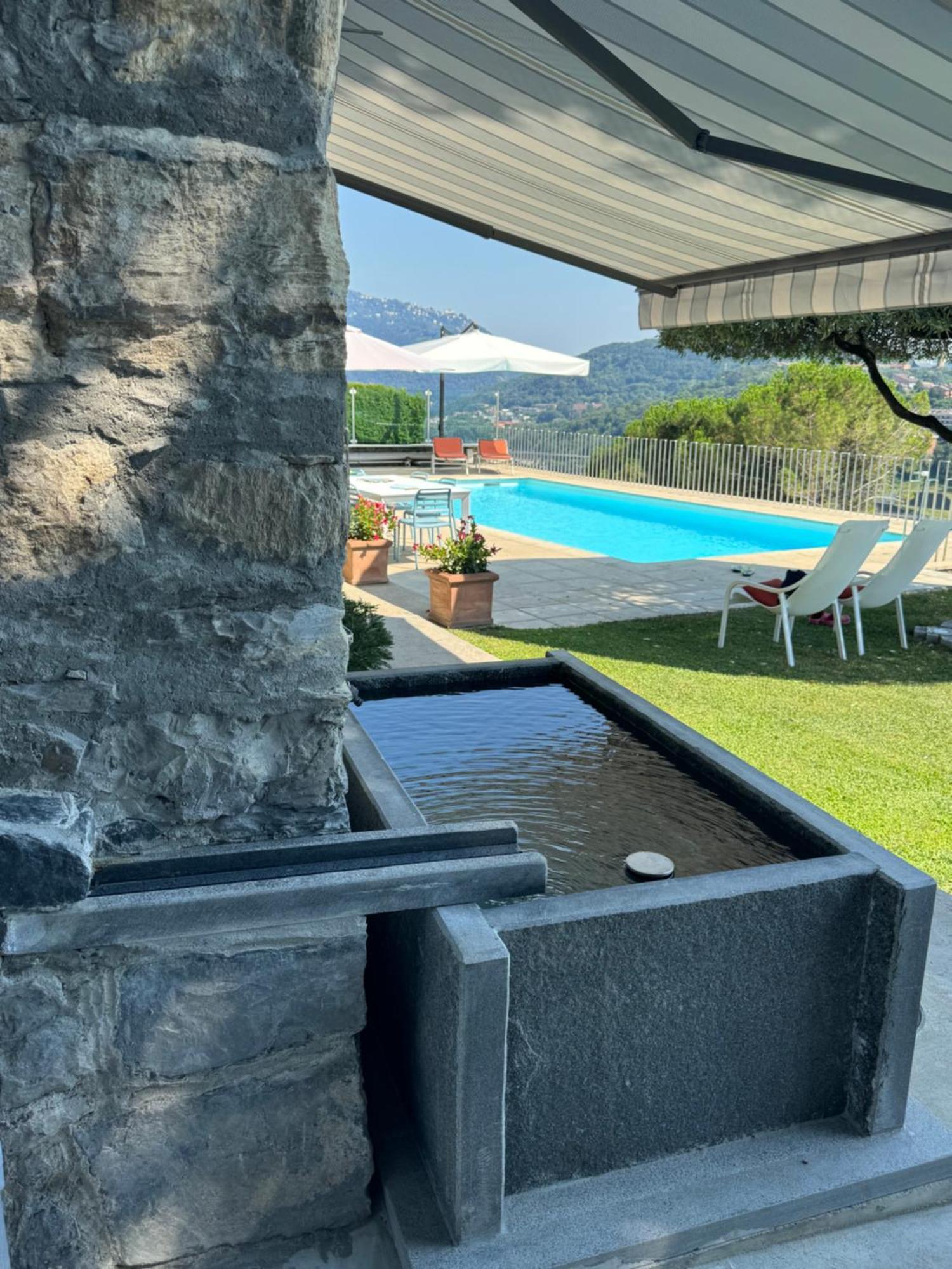 Veralto - Modern Suite With Como Lake View Vacallo Exterior foto
