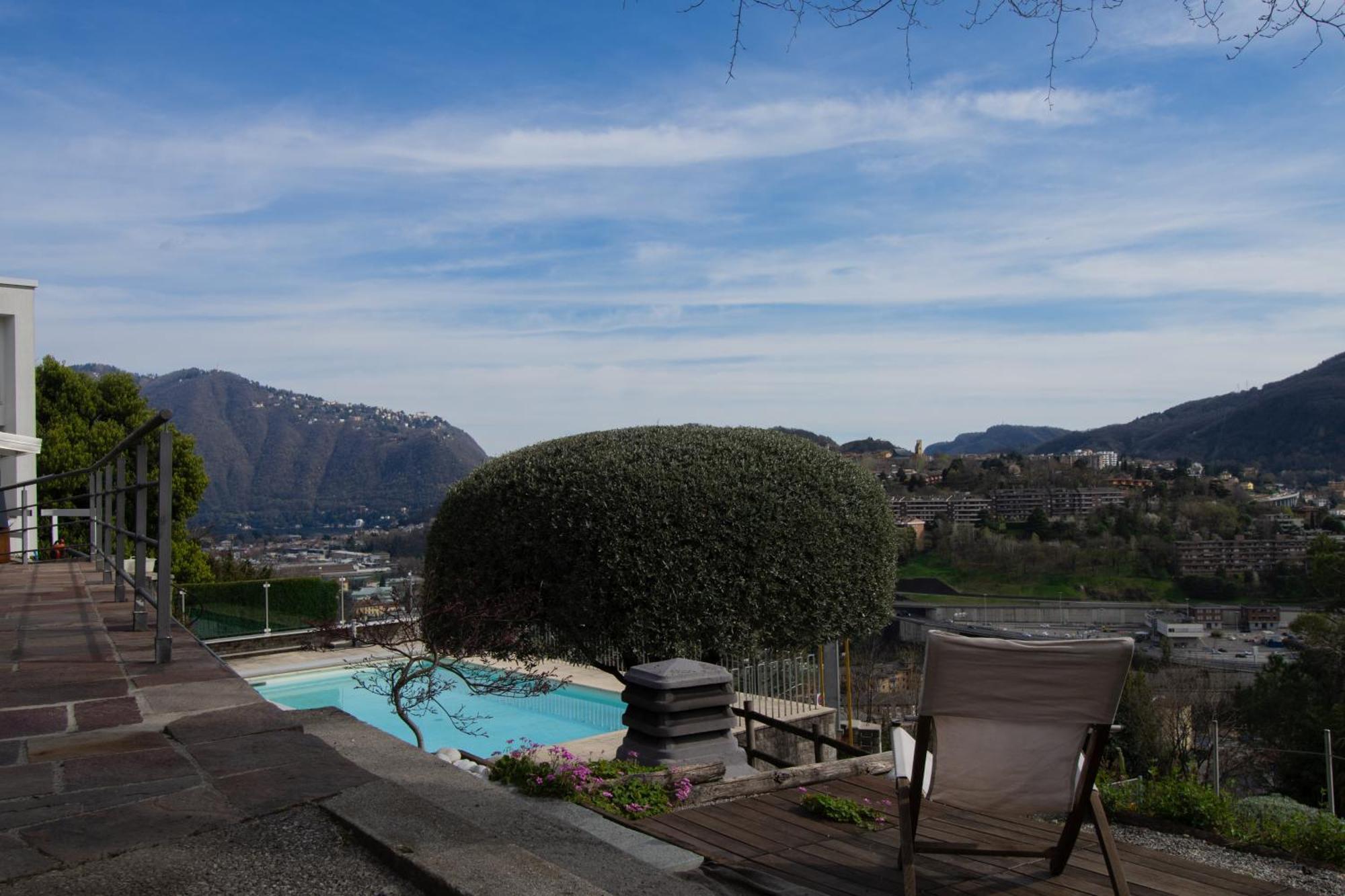 Veralto - Modern Suite With Como Lake View Vacallo Exterior foto
